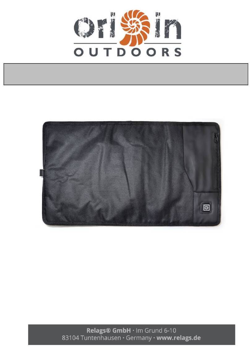 Relags Origin Outdoors 180879 manual