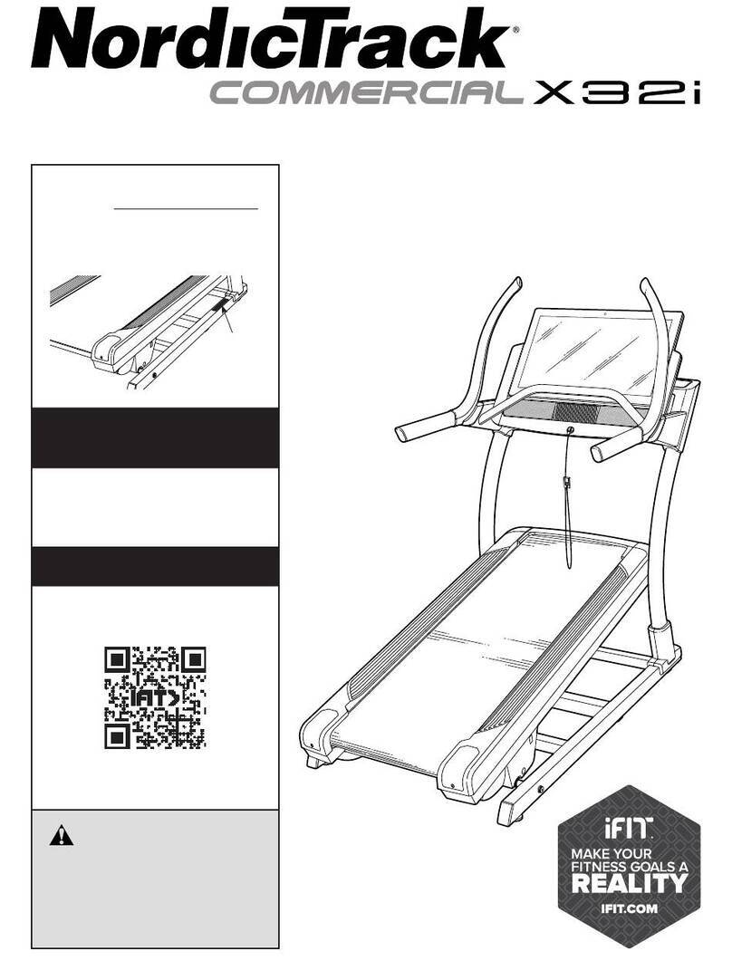 iFIT NordicTrack COMMERCIAL X32i user manual