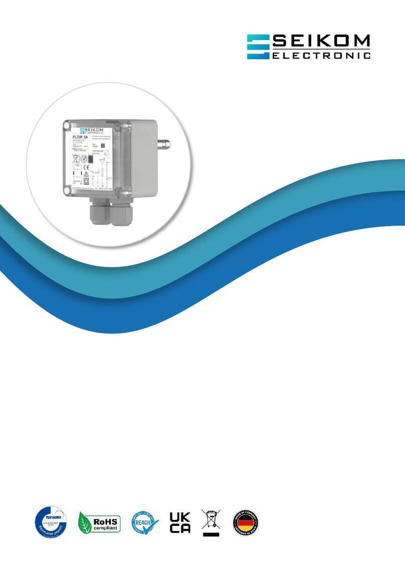 Seikom Electronic RLSW 5A User manual