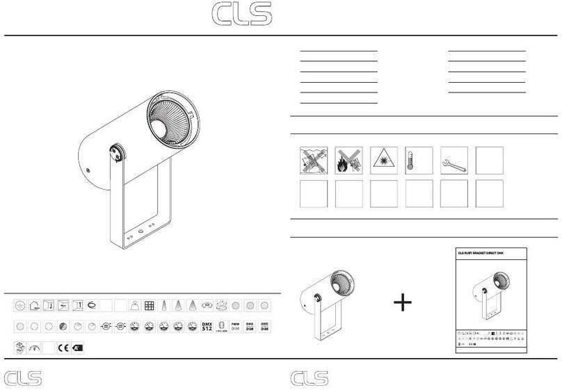 CLS RUBY BRACKET instruction manual