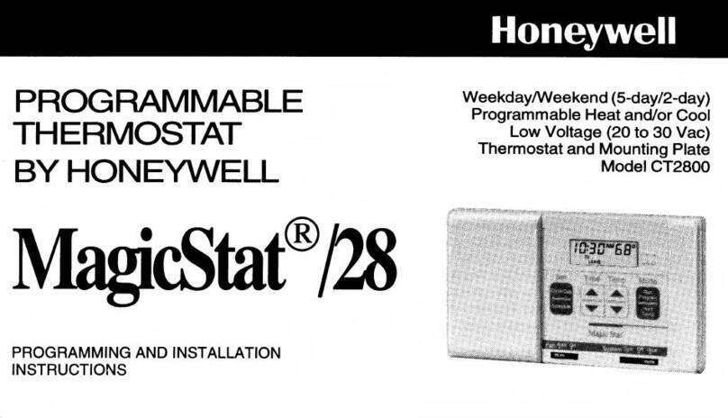 Honeywell MagicStat /28 User manual