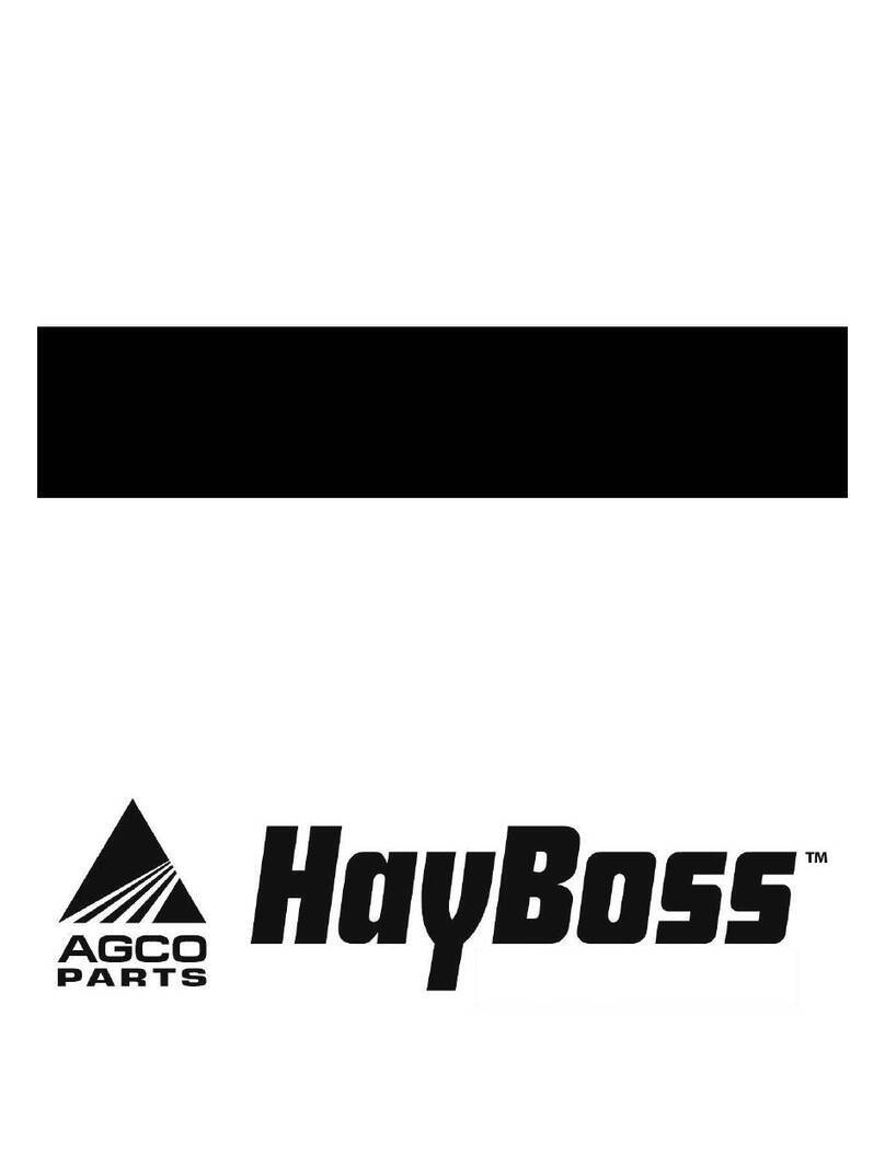 AGCO HayBoss 700A installation manual