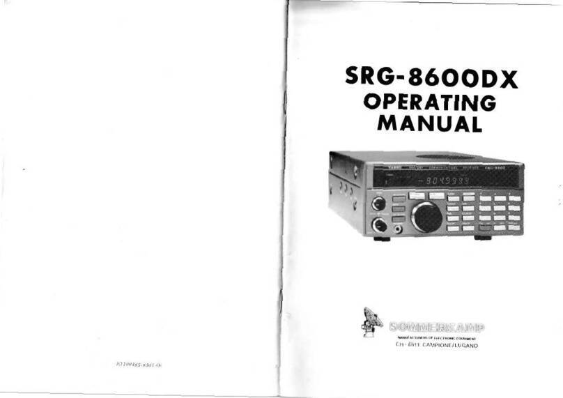 Sommerkamp SRG-8600DX operating manual