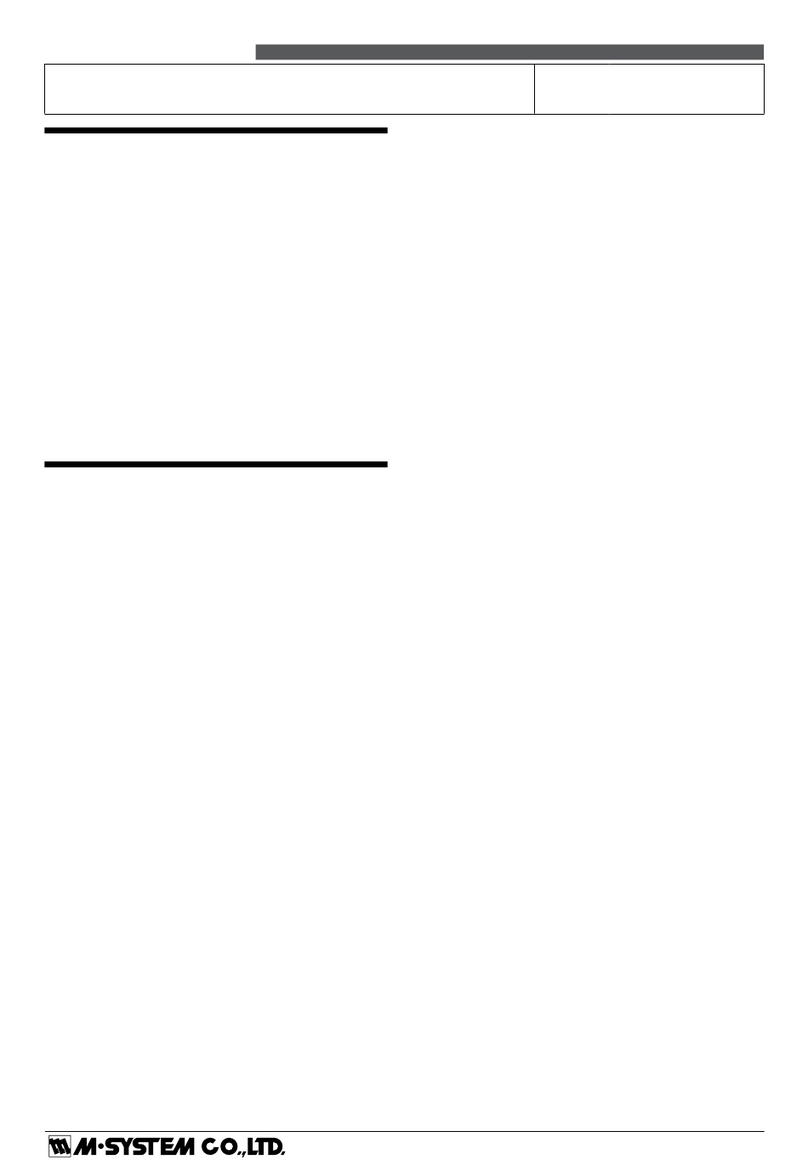M-system 47LPT operating manual