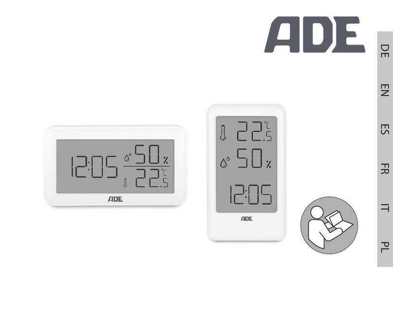 ADE WS 2322 User manual