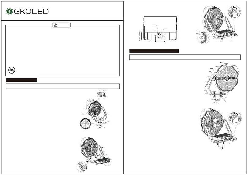 GKOLED GKOSLG2 Series installation guide