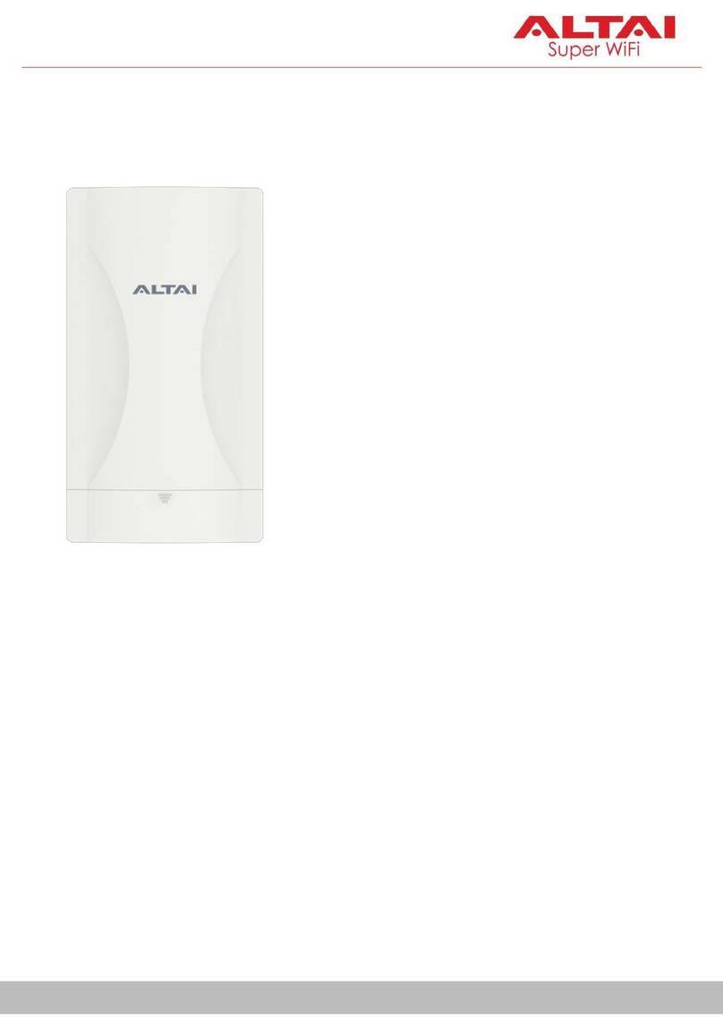ALTAI C260 Quick setup guide