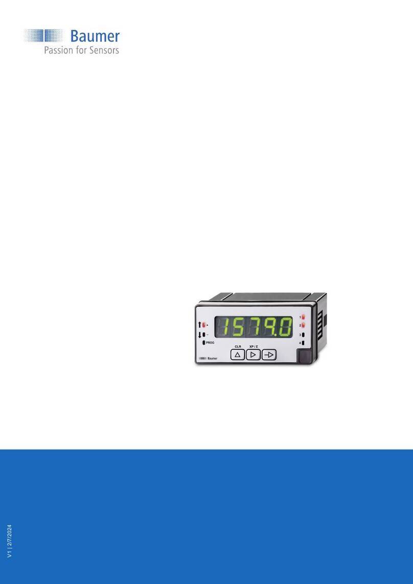 Baumer NE1218 User manual