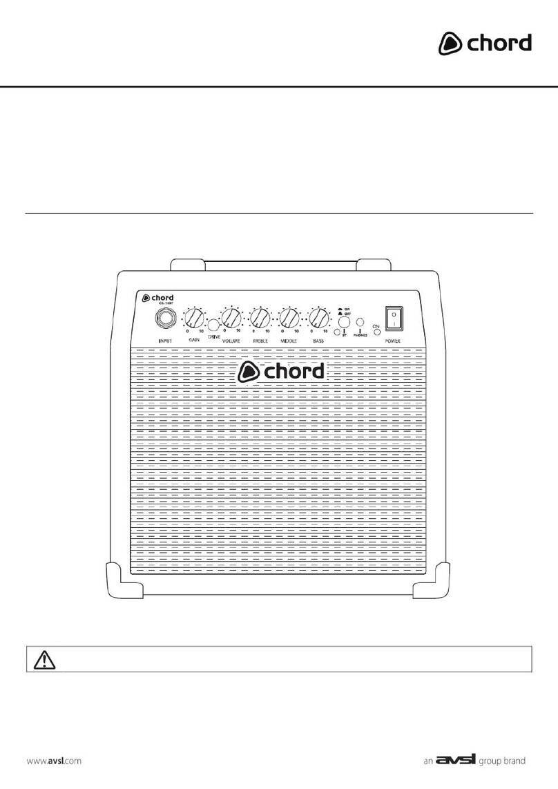 Chord CG-10BT user manual