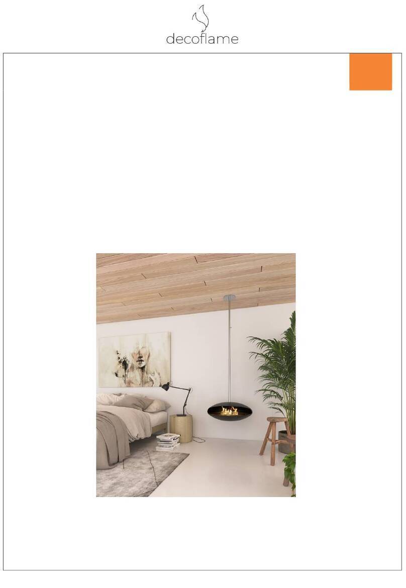 decoflame ESPOO CEILING manual