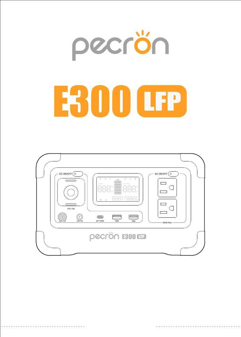 Pecron E300LFP user manual