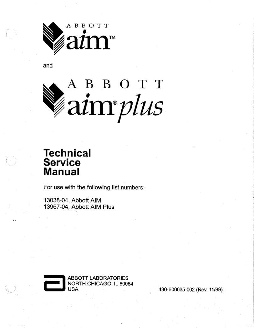 Abbott aim Operating manual Abbott aim Operating manual
