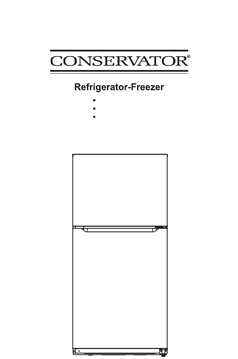 Conservator GRMH141AW Installation & operation manual