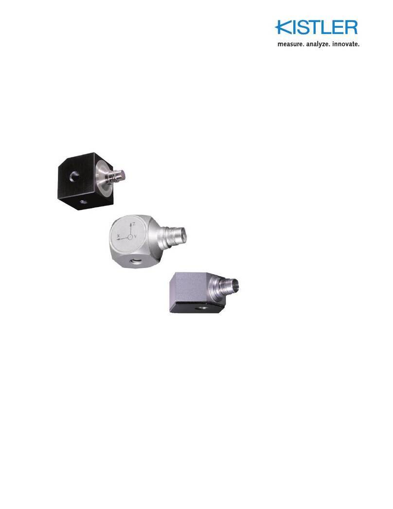 Kistler 8762A Series instruction manual