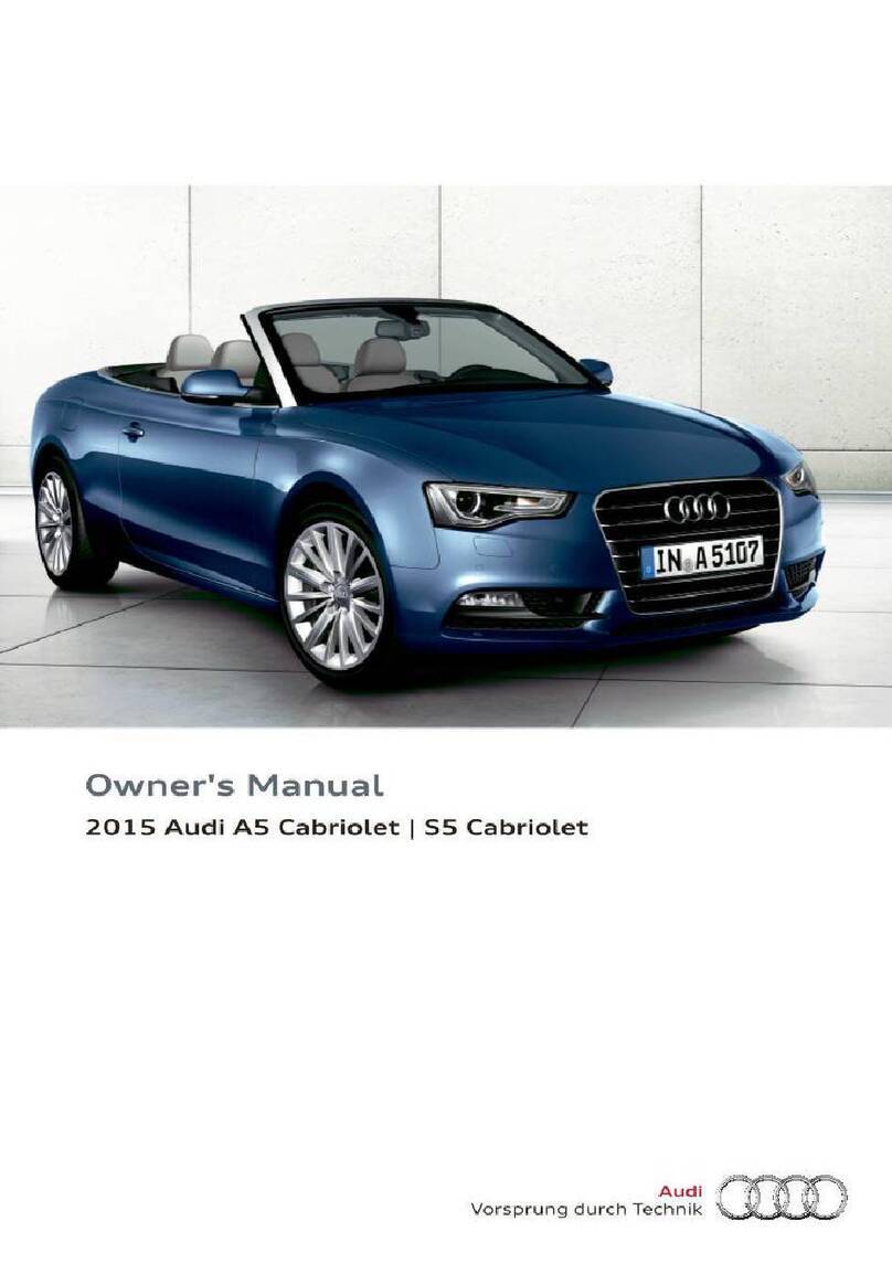 Audi AS Cabriolet 2015 User manual