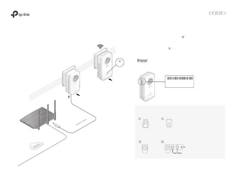 TP-Link TL-WPA8631P User manual