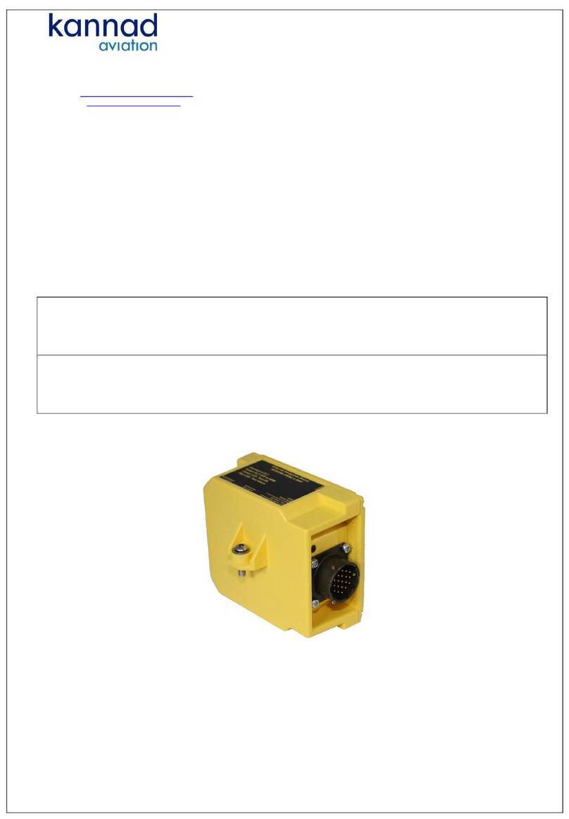 Kannad INTEGRA ARINC e-NAV Installation & operation manual
