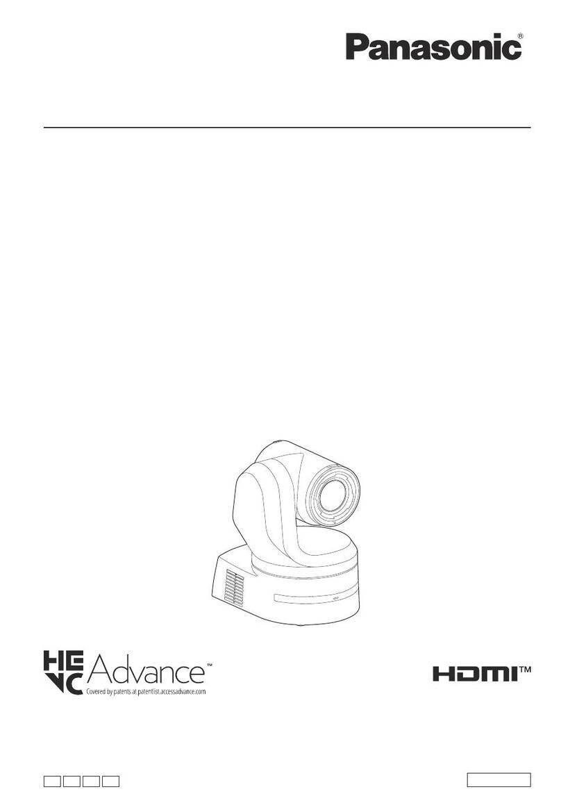 Panasonic AW-UE160WP User manual