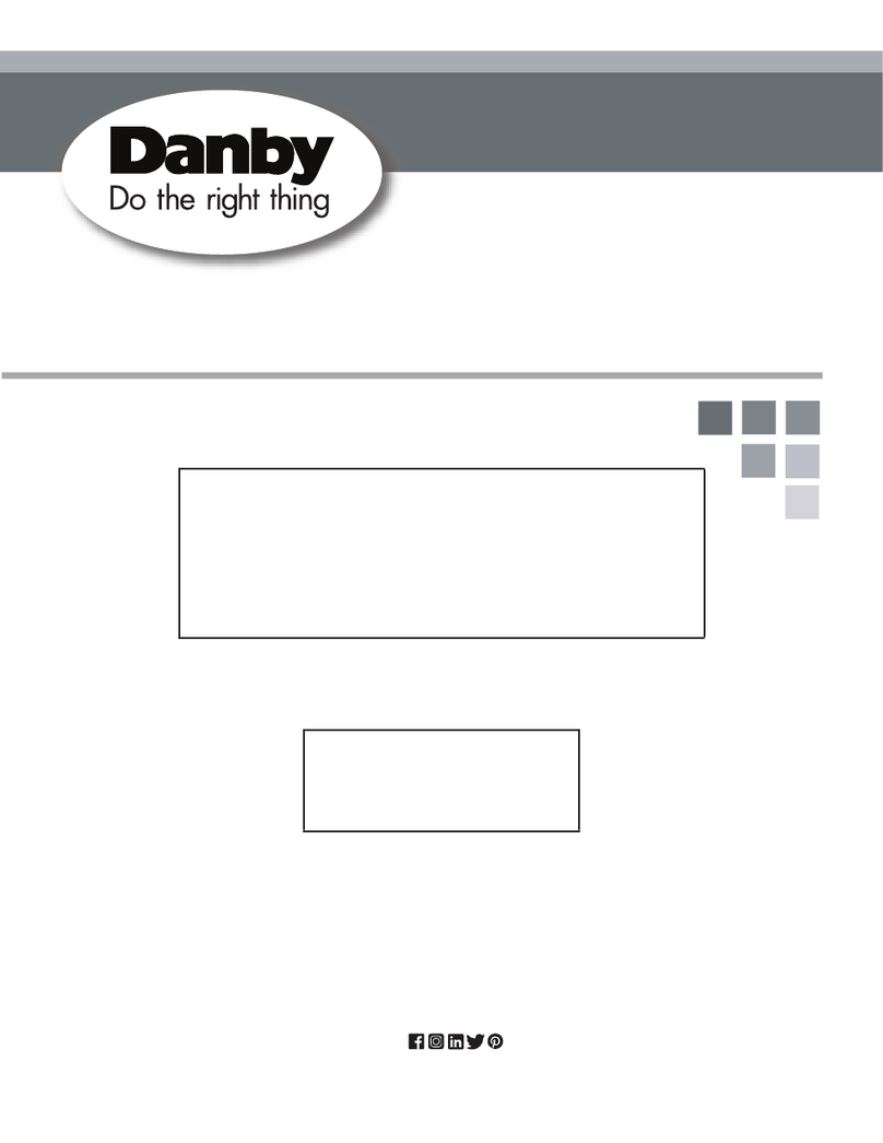 Danby DRCA240BSS2 owner's manual