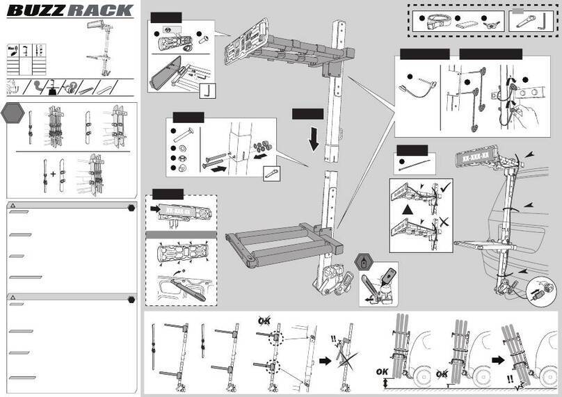 BuzzRack BUZZSKI quick start guide