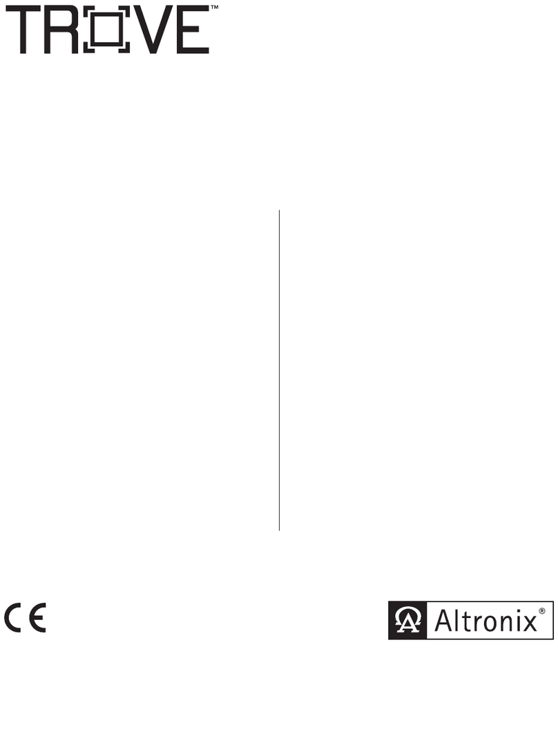 Altronix TROVE T2SSK1Q User manual Altronix TROVE T2SSK1Q User manual