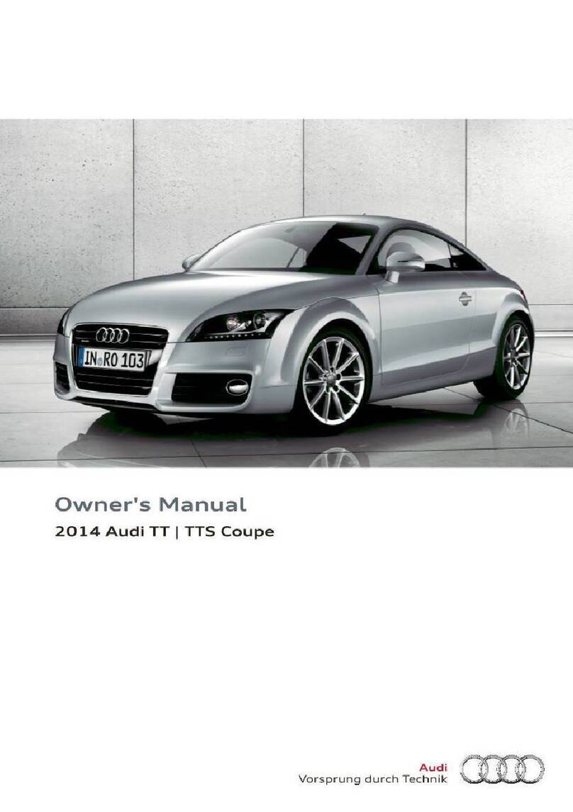 Audi TT 2014 User manual