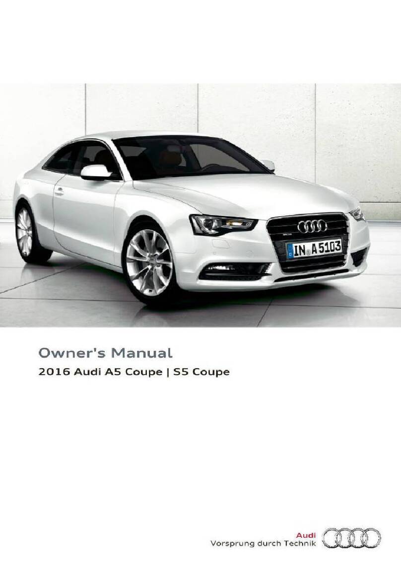Audi AS Coupe 2016 User manual
