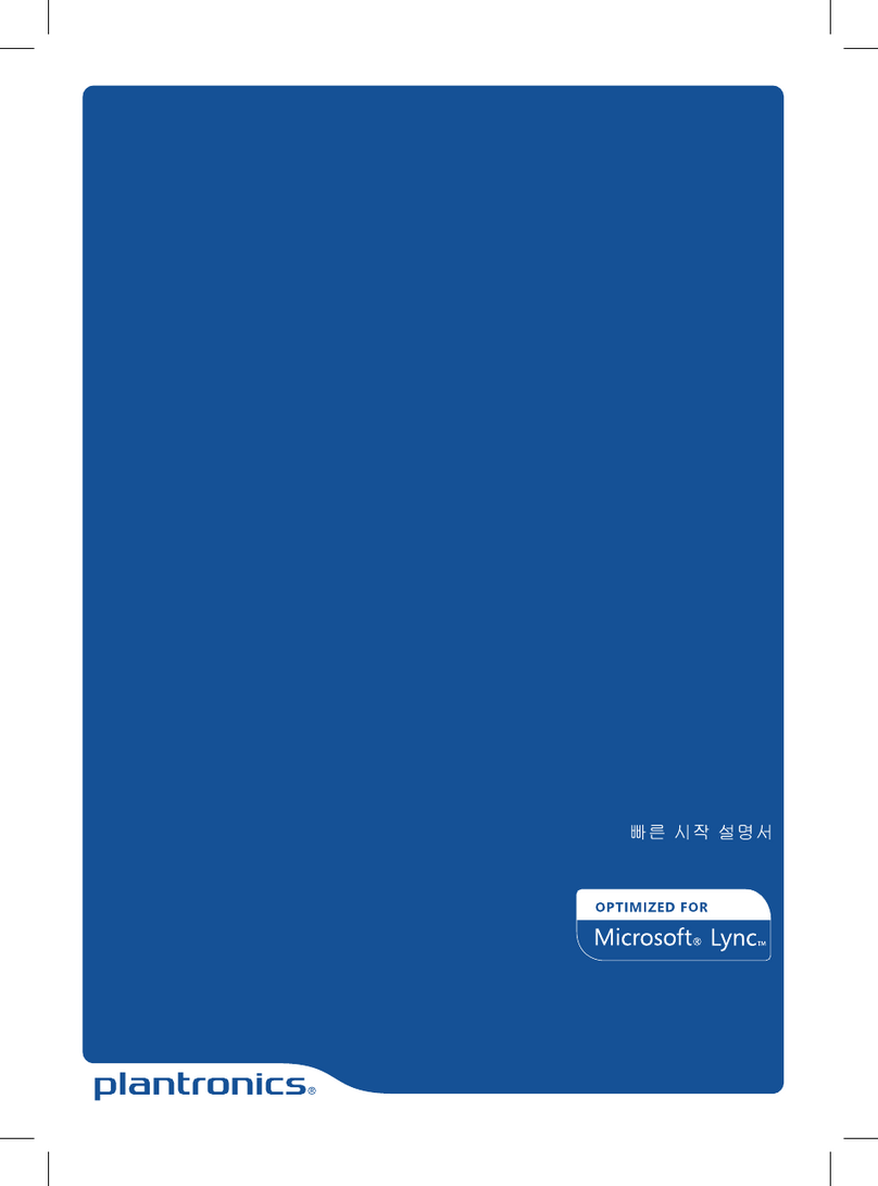 Plantronics Calisto P240-M User manual