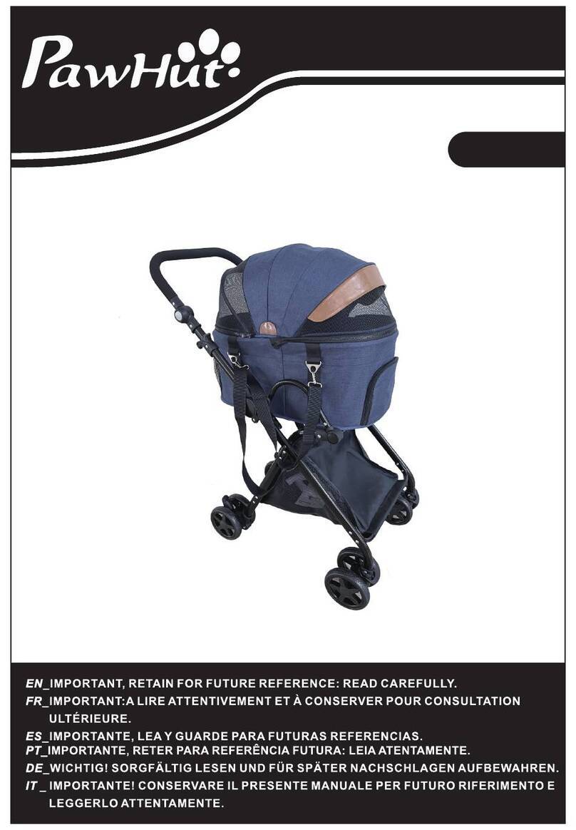 PawHut D00-109 User manual PawHut D00-109 User manual