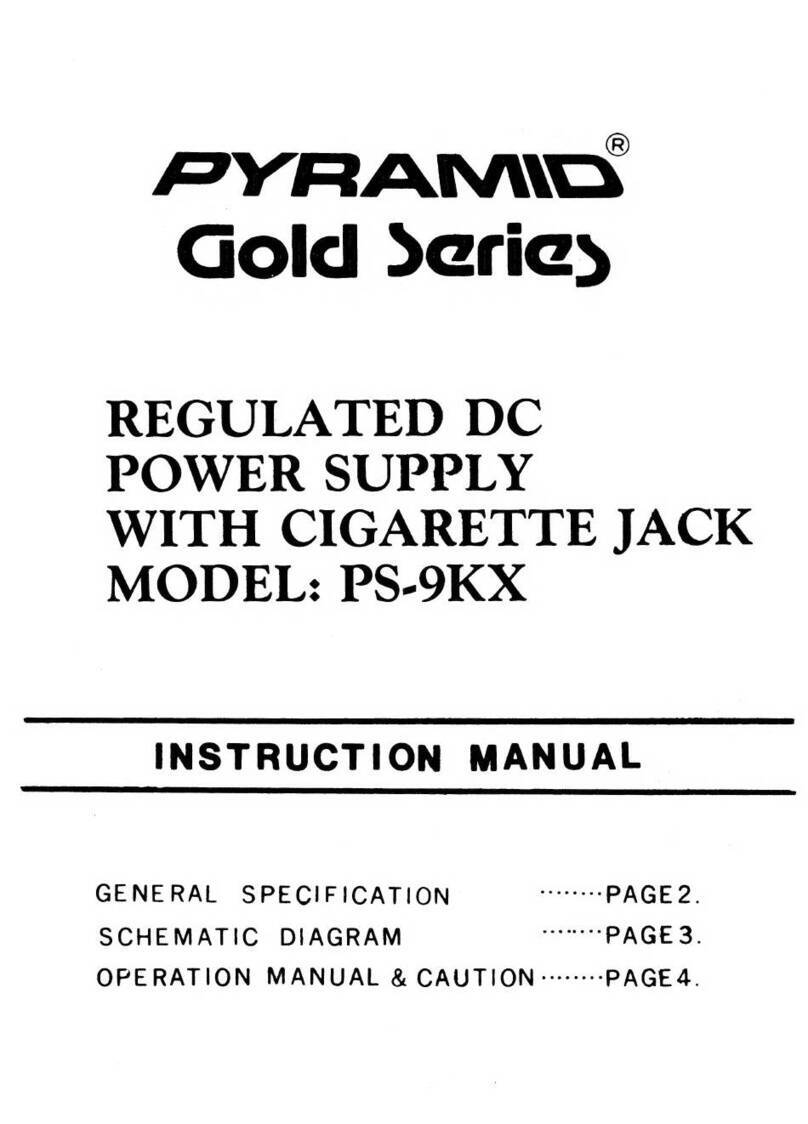 Pyramid Gold PS-9KX instruction manual