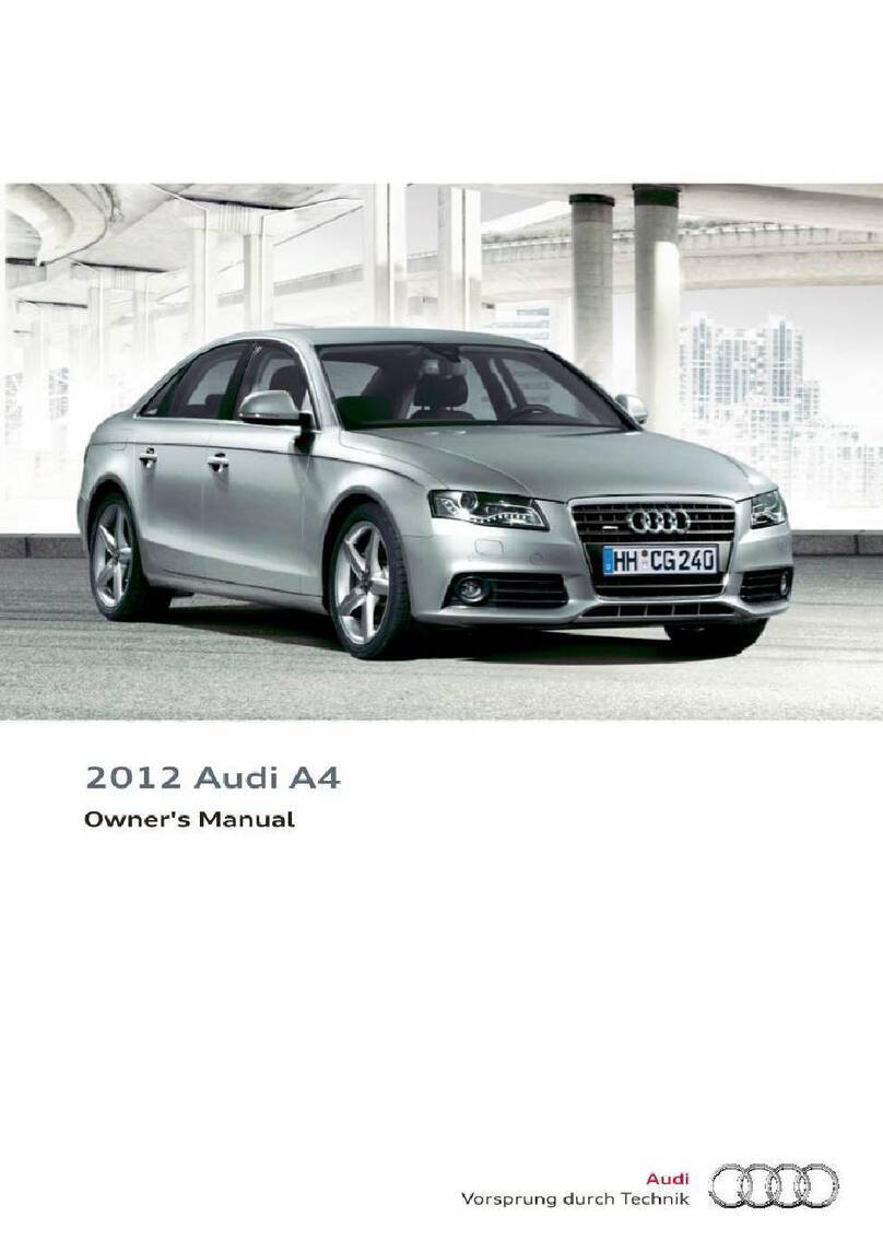 Audi A4 2012 User manual