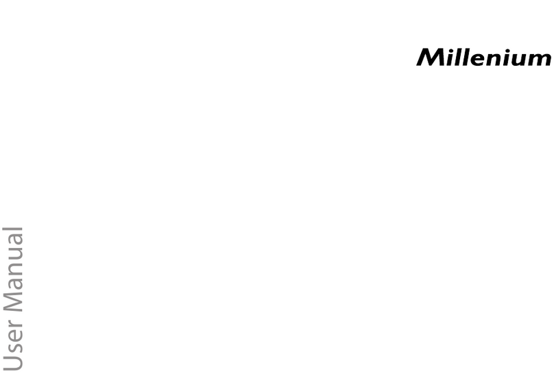 Millenium HP4 user manual