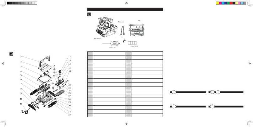 ubbink Robotclean 3 PLUS Operating manual and parts list