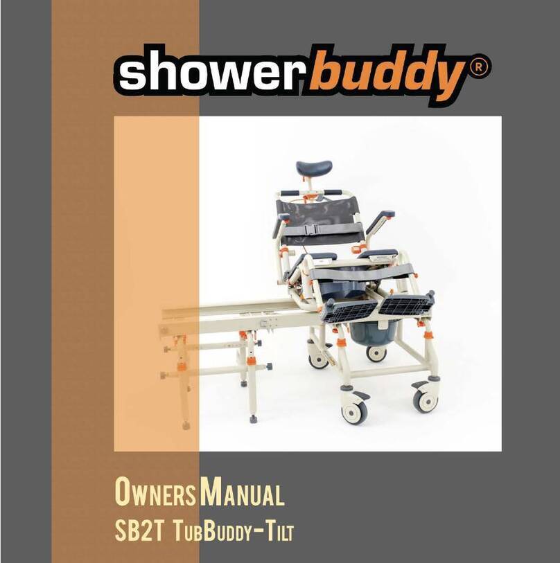 Showerbuddy SB2T owner's manual