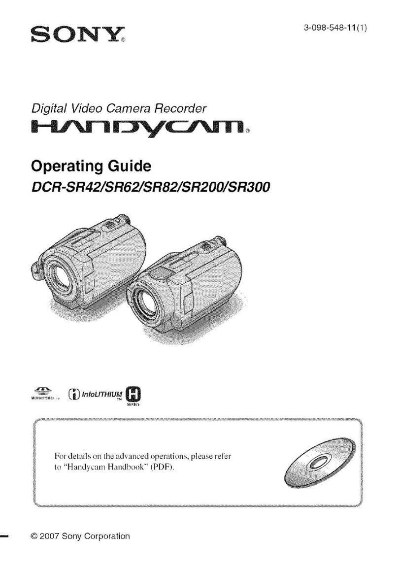 Sony DCR-SR42 User manual