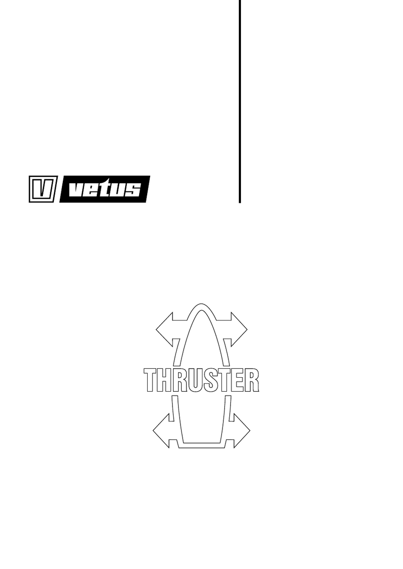 Vetus RimDrive RD125 installation manual
