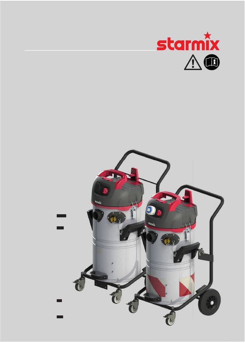 Starmix NSG uClean PA 1455 KFG operating instructions