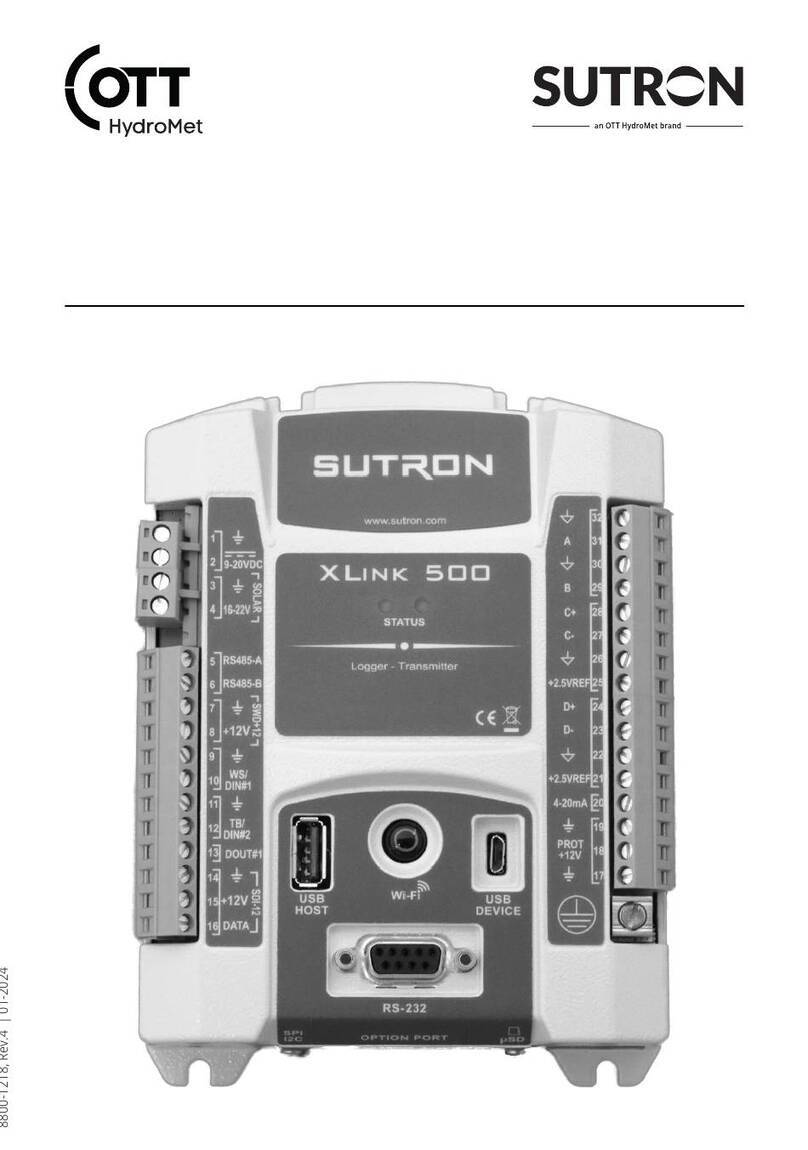 OTT HydroMet SUTRON XLINK 100 Operational manual