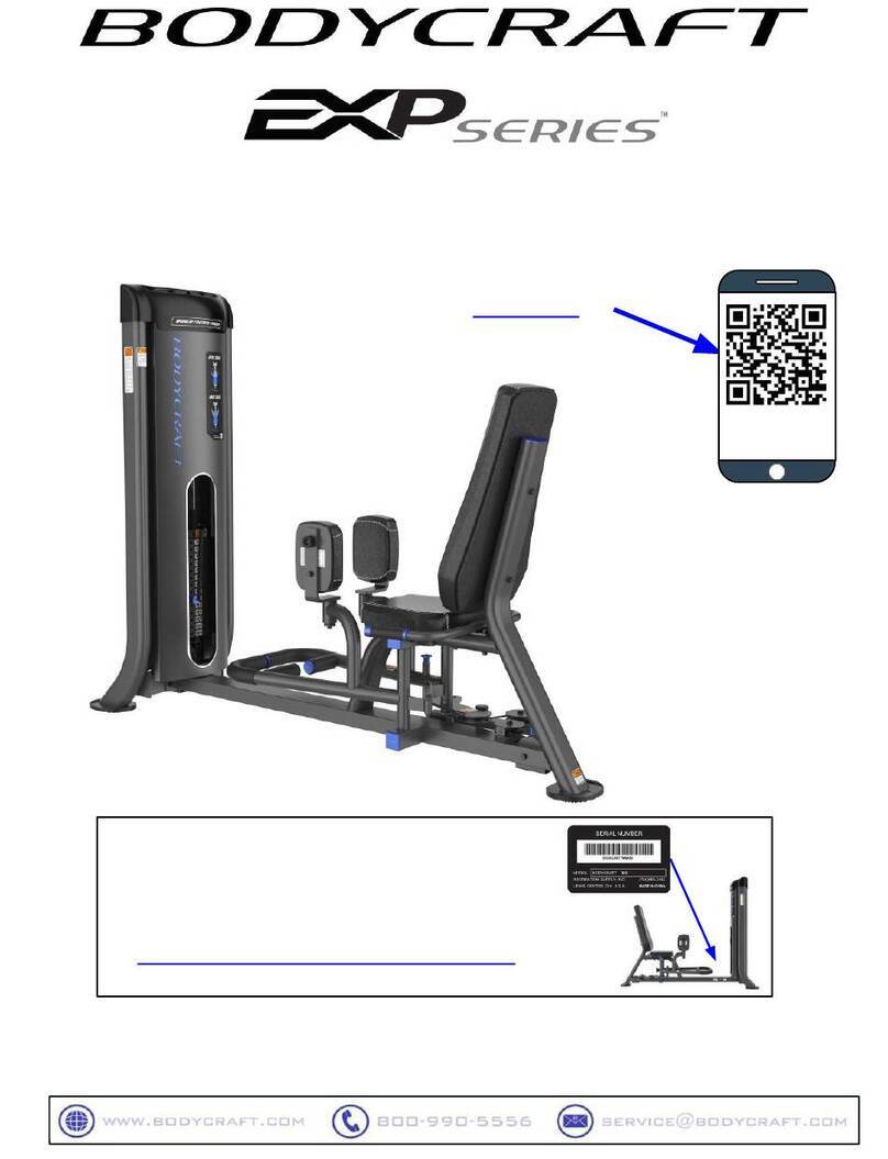 Body Craft EXP Series Assembly manual