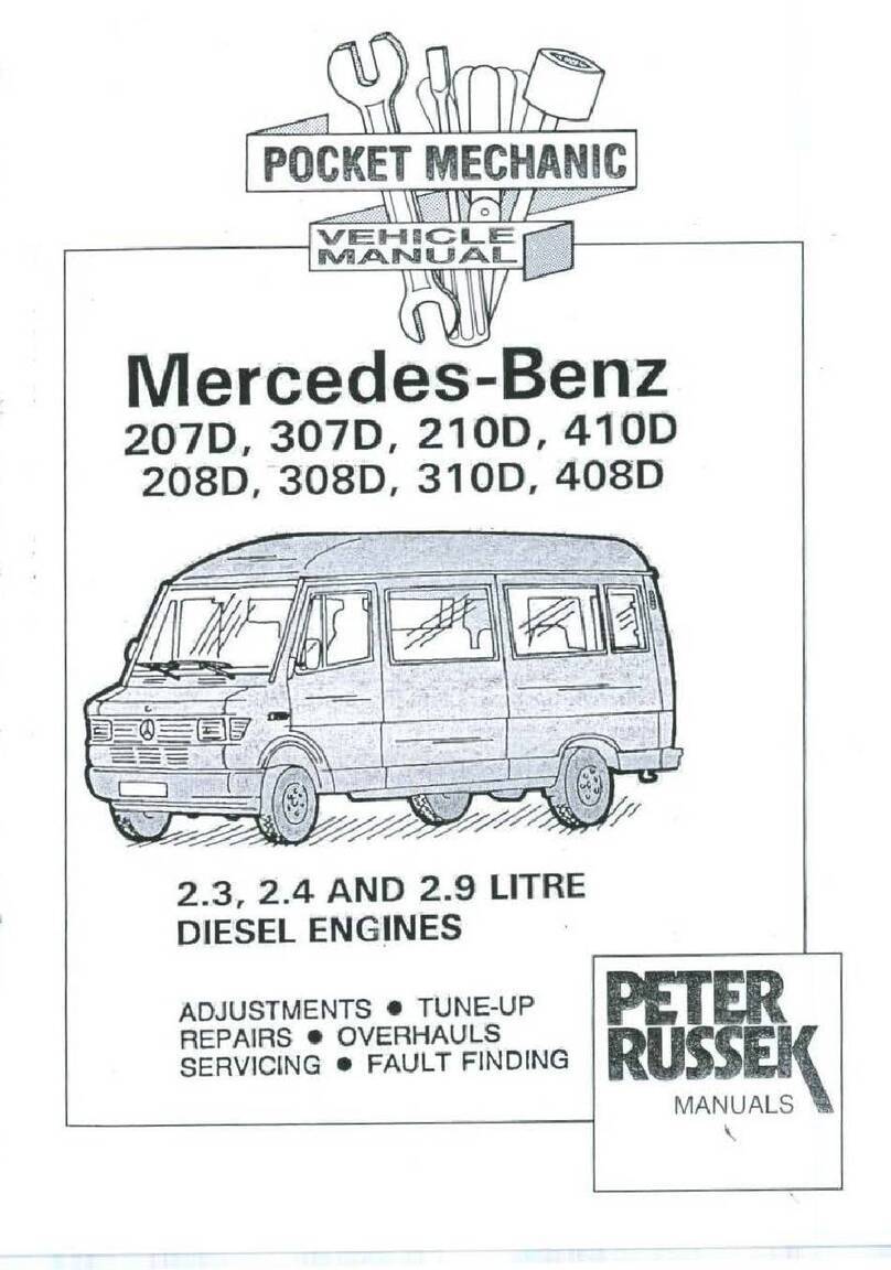 Mercedes-Benz 207 D User manual