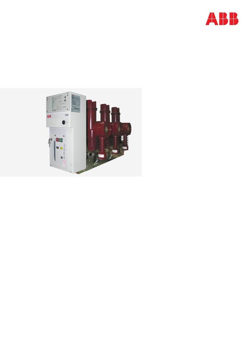 ABB VD4 Series Installation and operating instructions ABB VD4 Series Installation and operating instructions