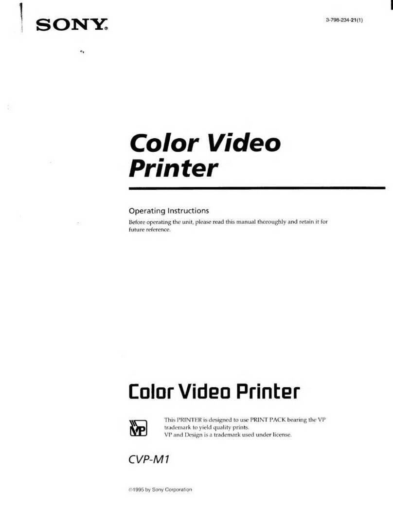 Sony CVP-M1 operating instructions