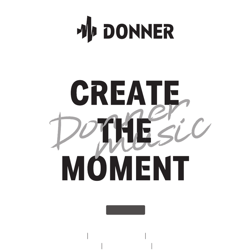 Donner HUSH-X user manual