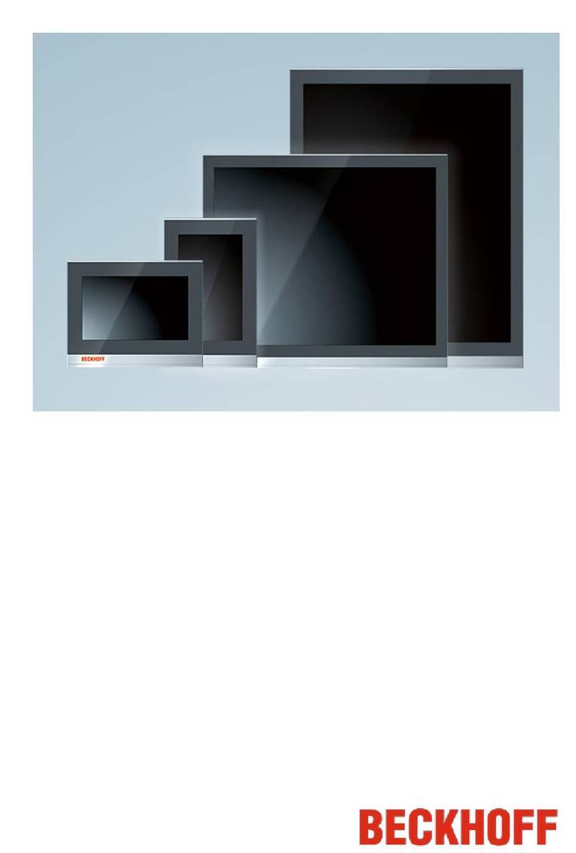 Beckhoff CP29 0000 Series Installation and operating instructions Beckhoff CP29 0000 Series Installation and operating instructions