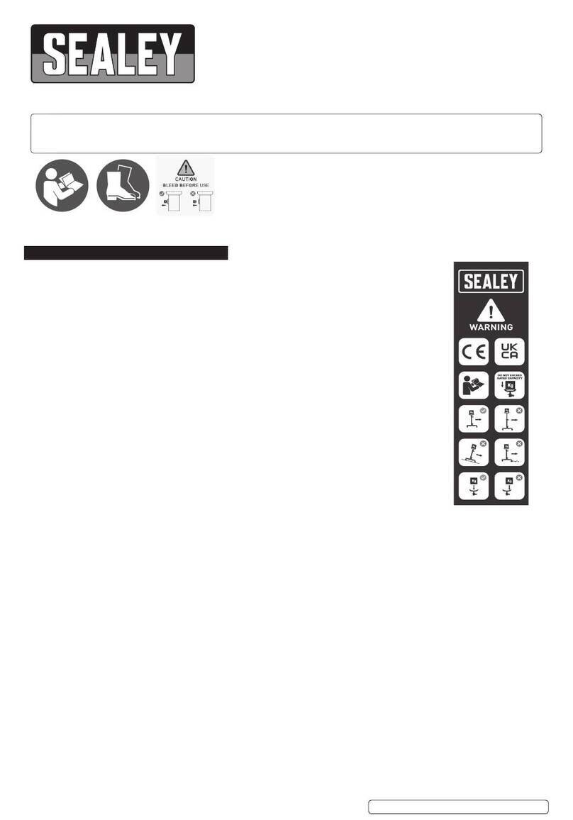 Sealey 500TTJ.V3 User manual