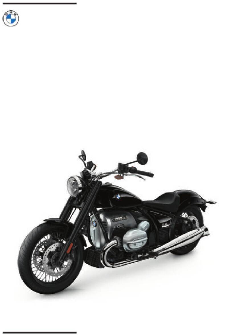 BMW Motorrad R 18 Rider's manual