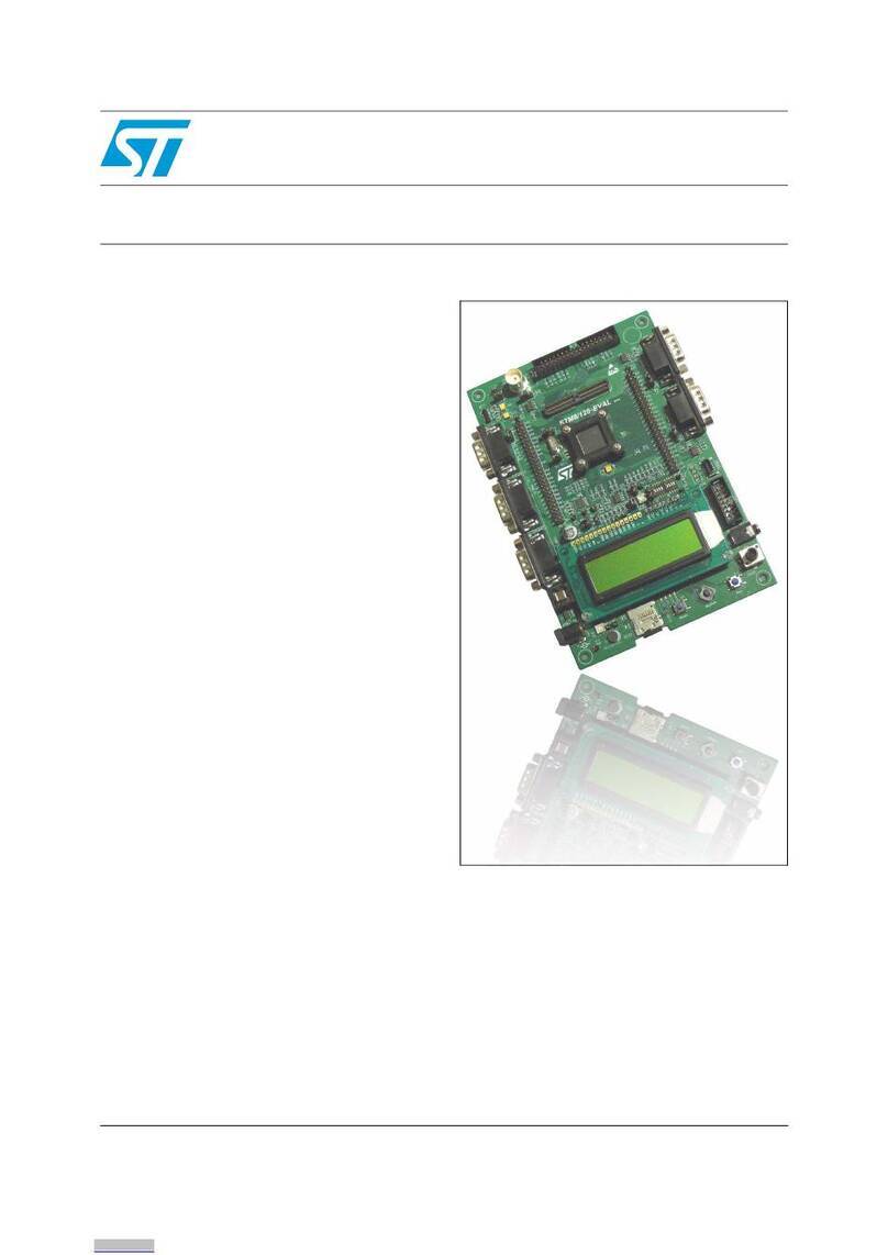 ST STM8/128-EVAL user manual