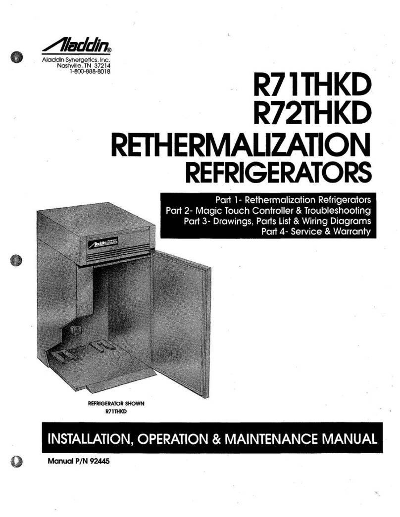 Aladdin R71THKD Instruction manual