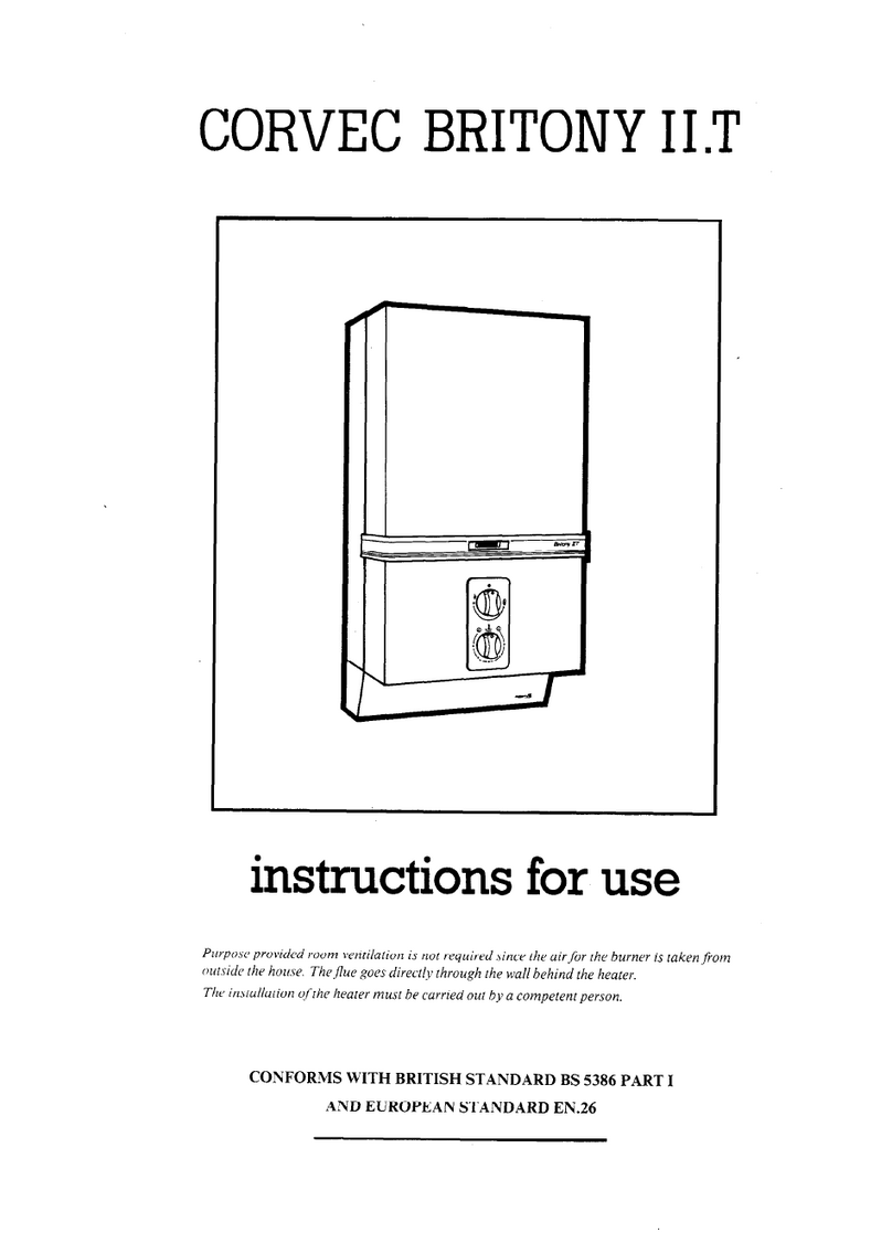 CHAFFOTEAUX CORVEC BRITONY II.T Instructions for use CHAFFOTEAUX CORVEC BRITONY II.T Instructions for use