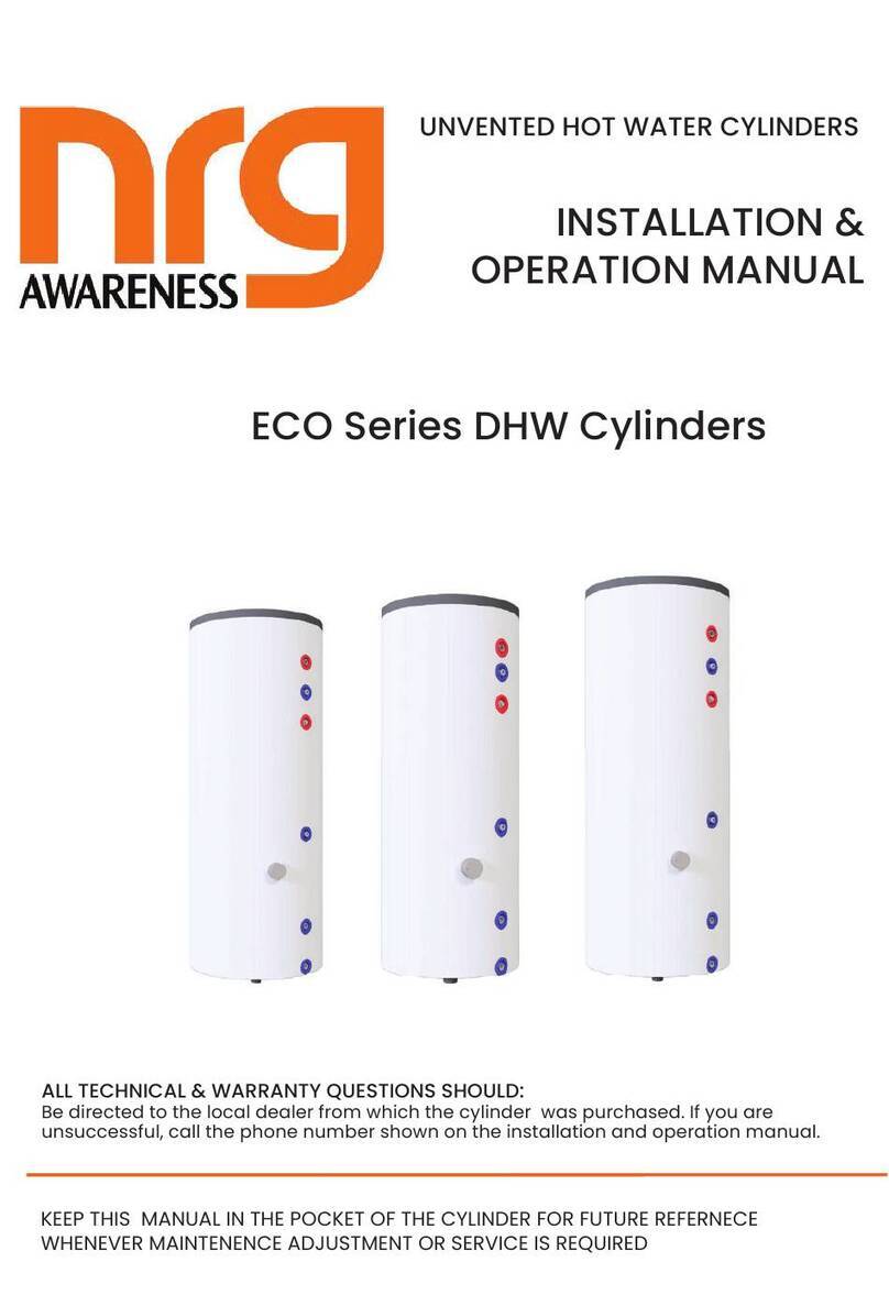 NRG Eco Series Installation and operation manual